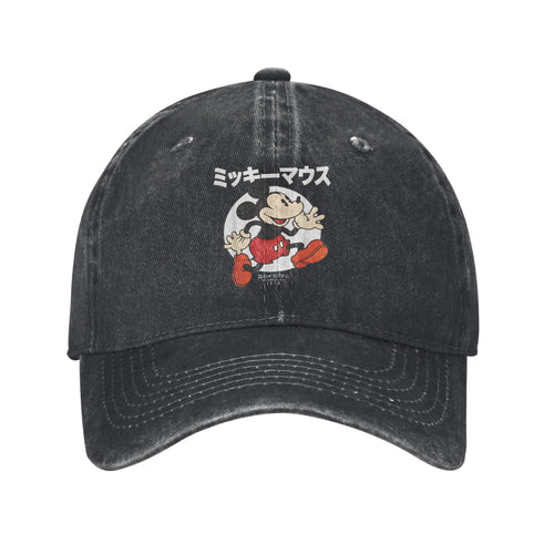 Mickey And Friends Washed Stylish Hip Hop Baseball Cap