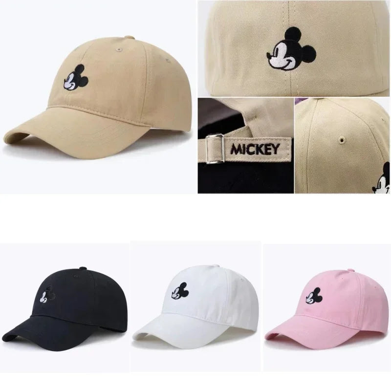 Mickey Cartoon Cotton Snapback Baseball Cap