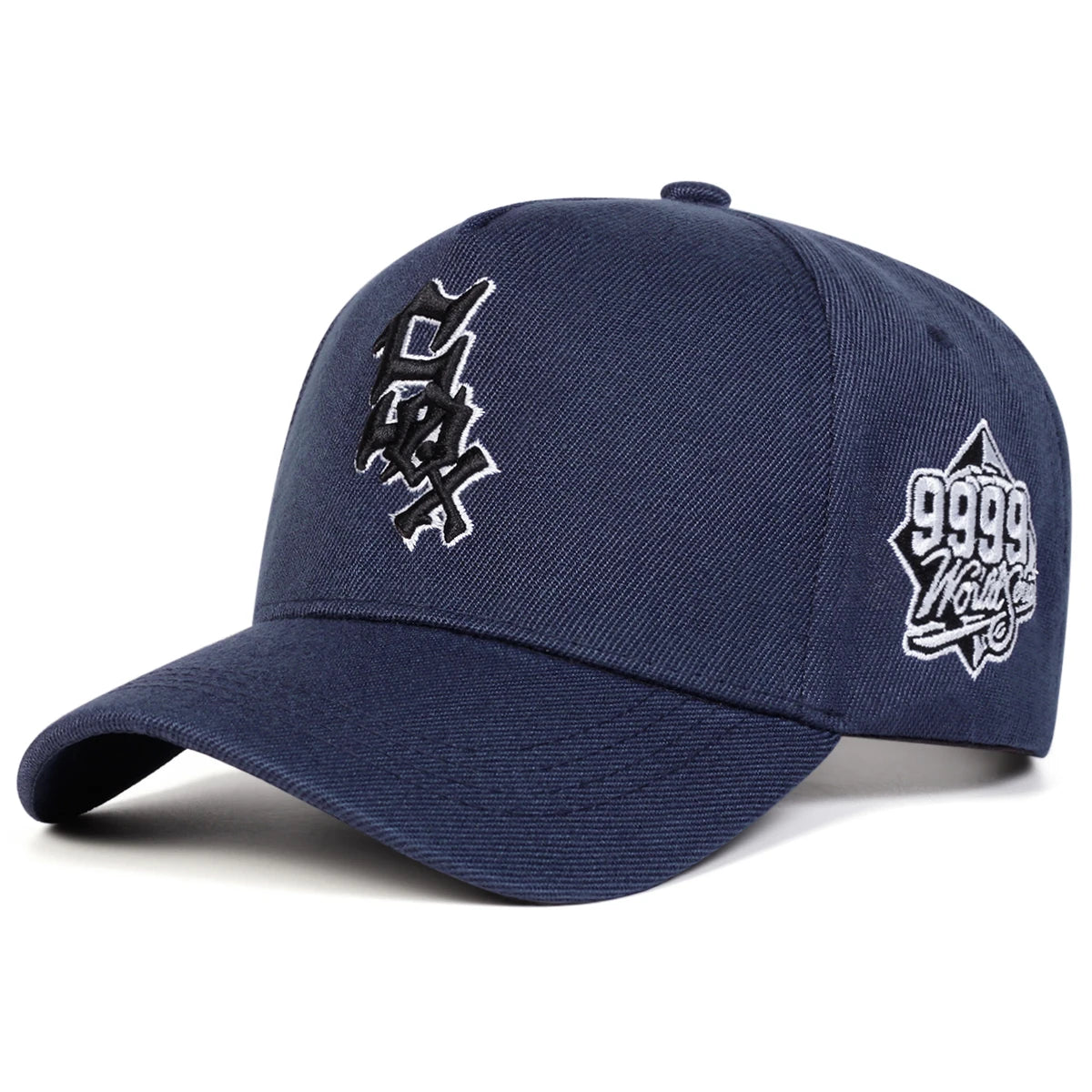 Unisex SOX Letter Embroidered Adjustable Baseball Cap