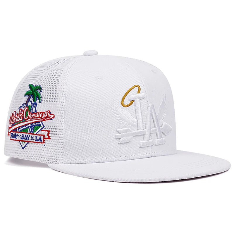 LA Wings Coconut Embroidered Mesh Baseball Cap