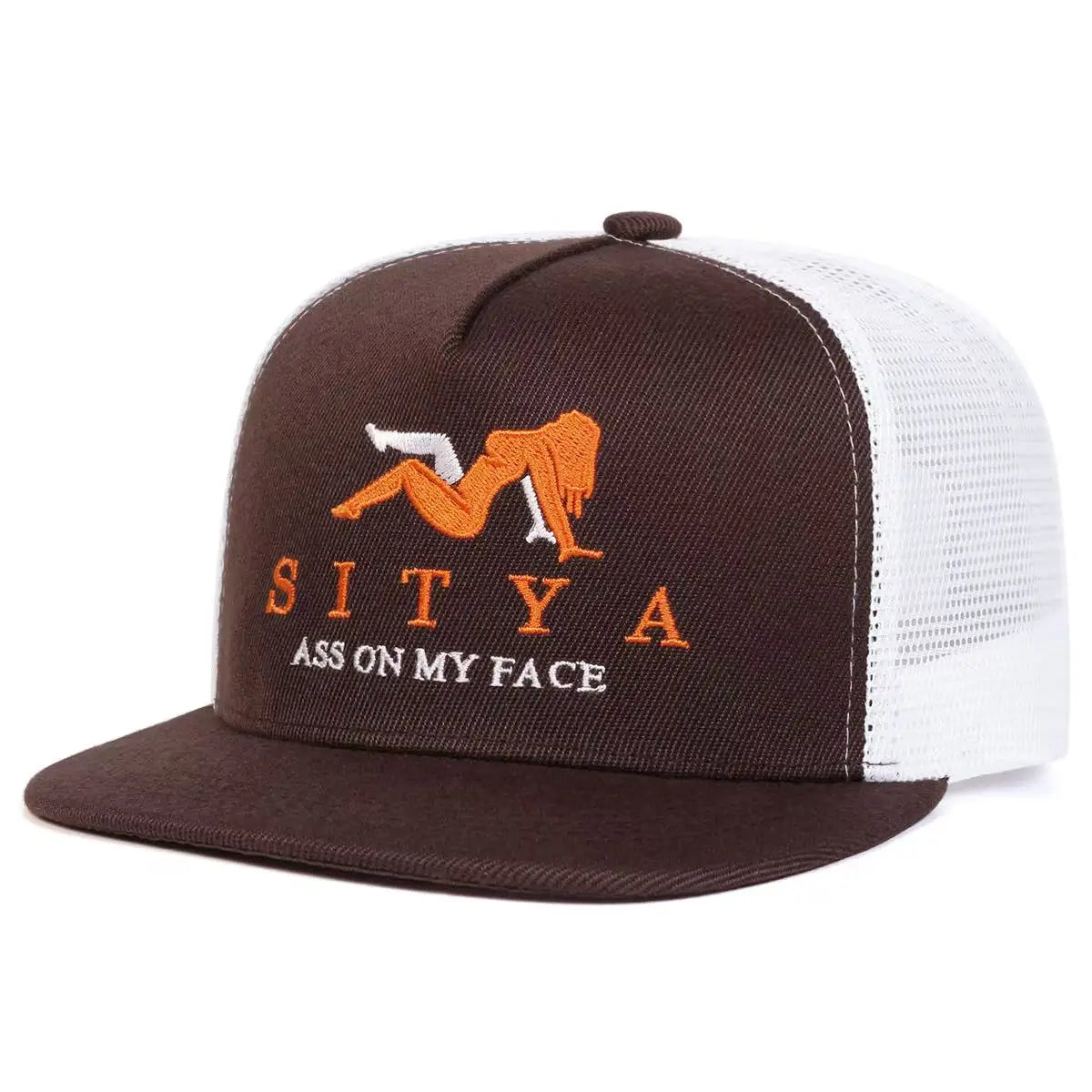 SITYA Letter Embroidery Hip Hop Snapback Cap