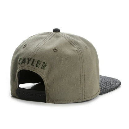 Vintage Letter Pattern Flat Brim Snapback Cap