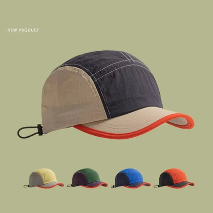 Retro Color Match Quick Dry Baseball Cap