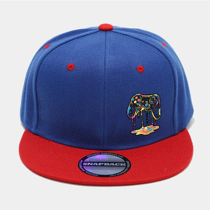 Two Color Block American Snapback Cap