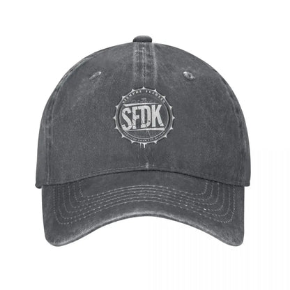 Sfdk Record Distressed Baseball Cap