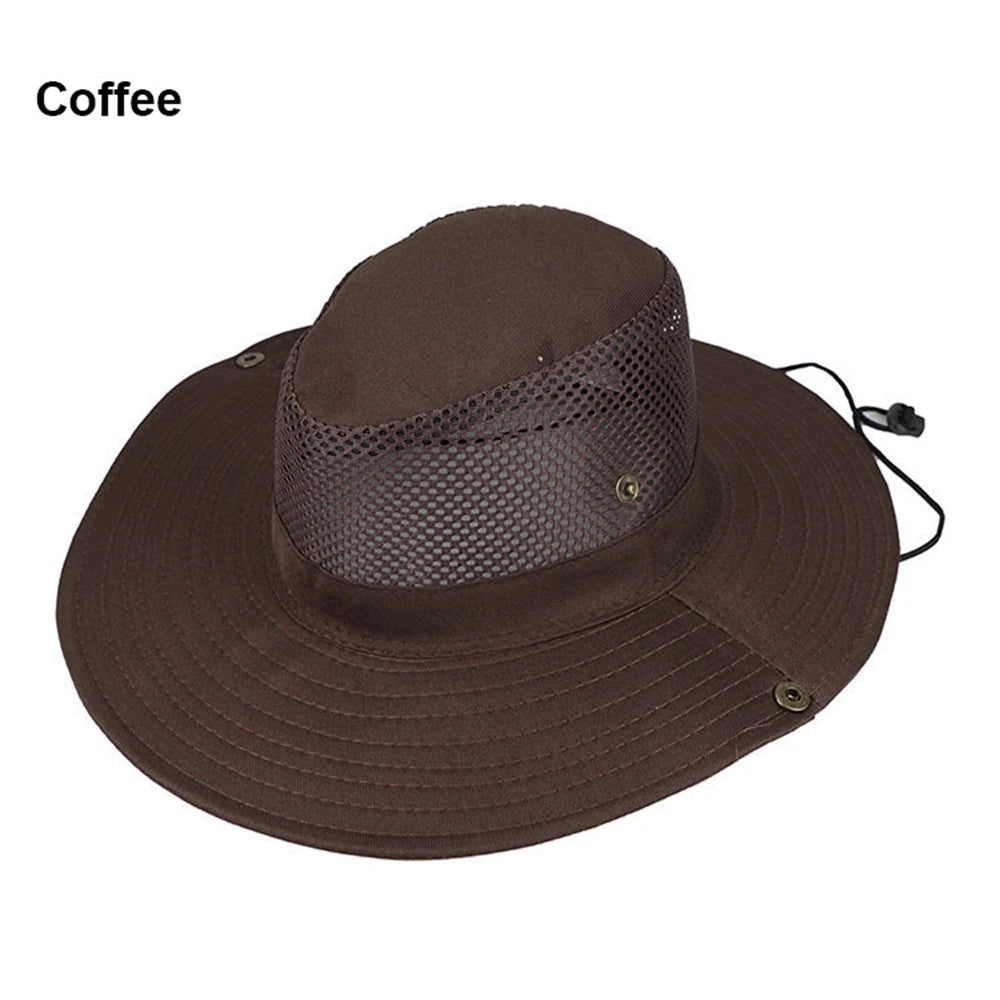 Outdoor Wide Brim Bucket Hat