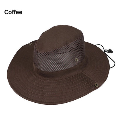 Outdoor Wide Brim Bucket Hat