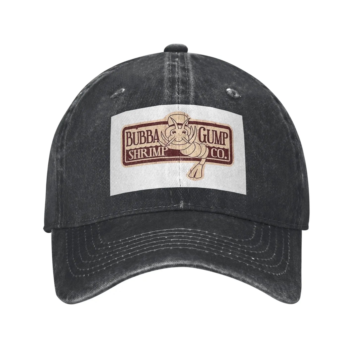 Bubba Gump Shrimp Washed Denim Baseball Cap