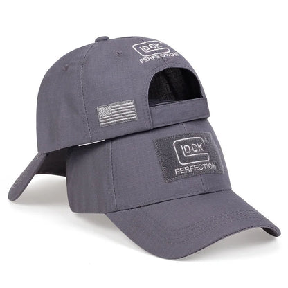 Unisex Letter Embroidery Snapback Adjustable Baseball Cap