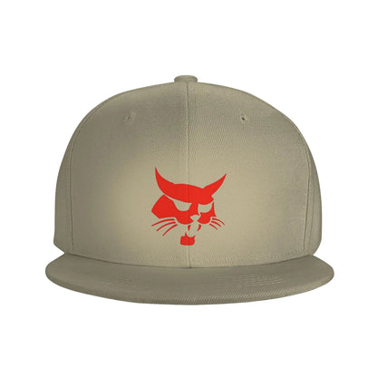 Premium Bobcat Logo Breathable Unisex Snapback Cap