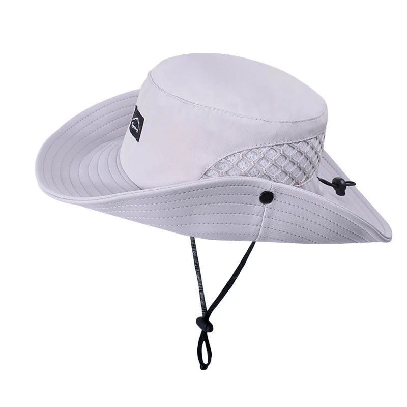 Breathable Large Brim Sun Protection Bucket Hat