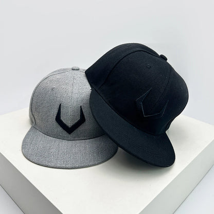 3D Pattern Color Block Embroidery Hip Hop Cap