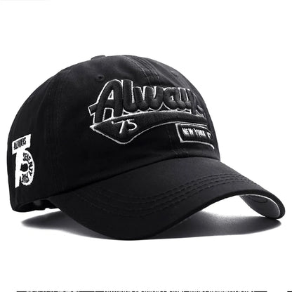 Retro Embroidered Outdoor Baseball Cap