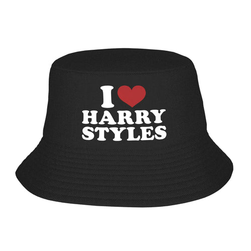 I Love Harry Styles Street Style Bucket Hat