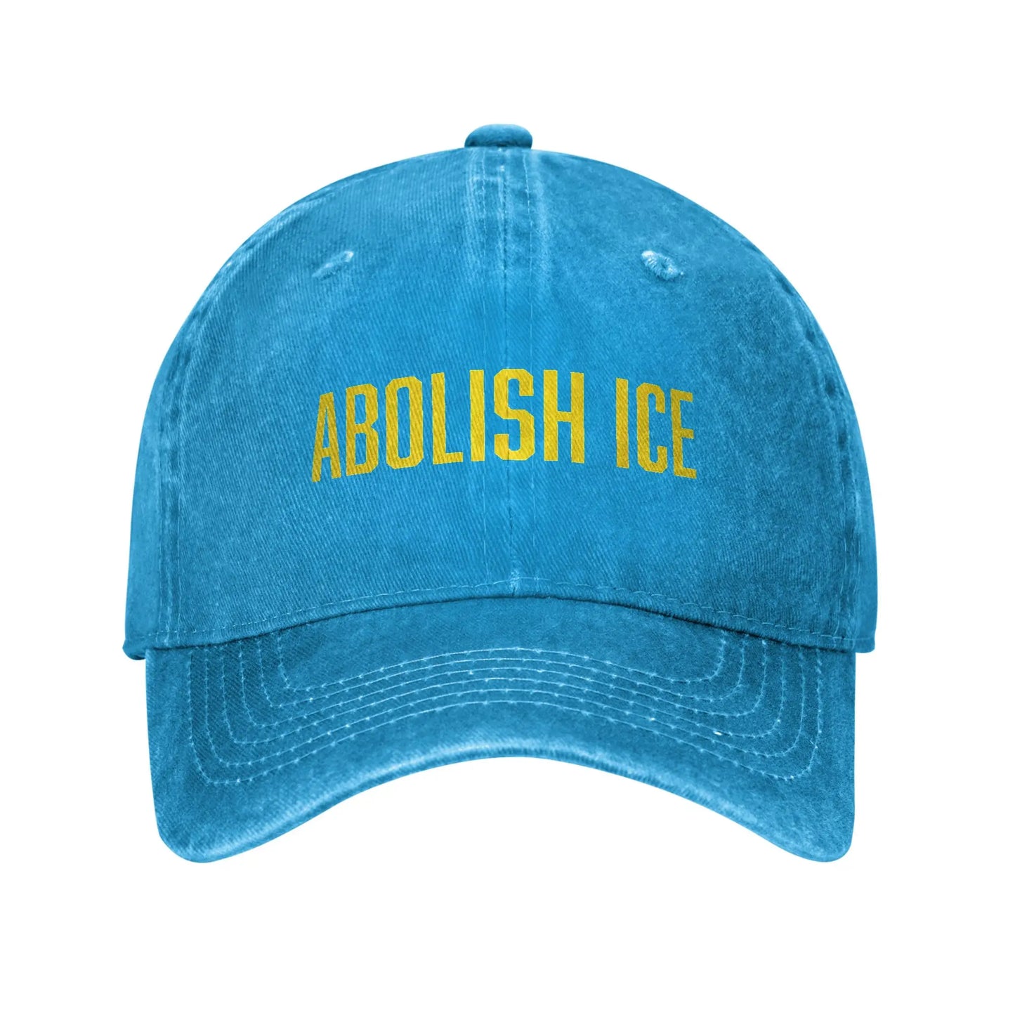 Abolish Ice Cute Washed Hip Hop Baseball Cap