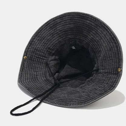 Solid Cotton Four Seasons Bucket Hat