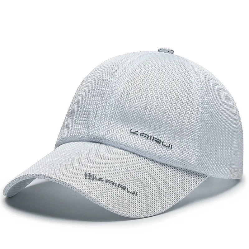 Breathable Mesh Camo Snapback Baseball Cap