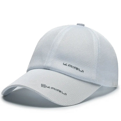 Breathable Mesh Camo Snapback Baseball Cap