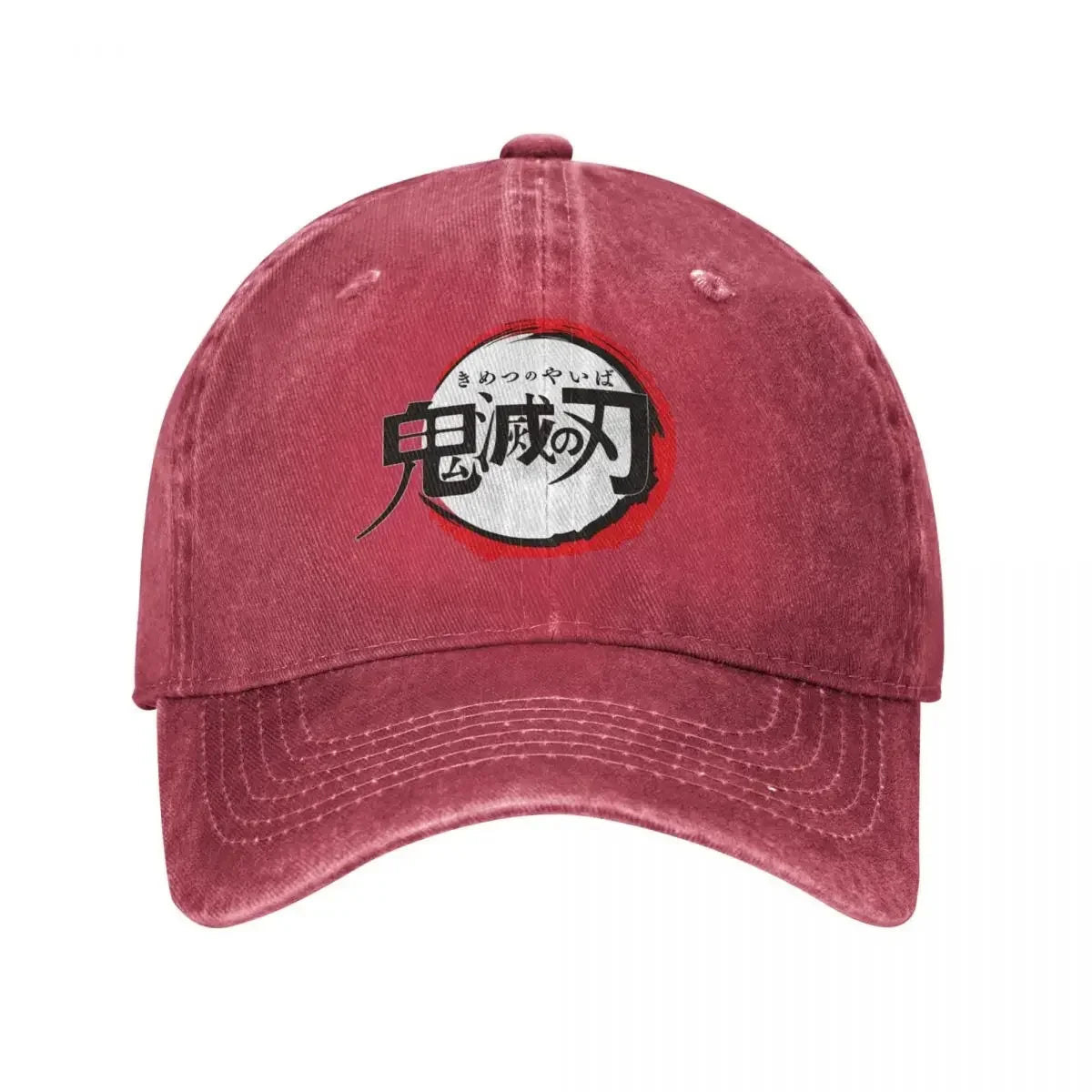 Demon Slayer Distressed Washed Baseball Cap