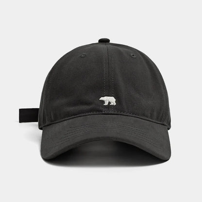 Korean Style Solid Embroidered Baseball Cap