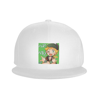 Digimon Matt Anime Character Casual Snapback Cap