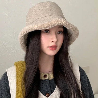 Reversible Winter Ear-Warm Bucket Hat