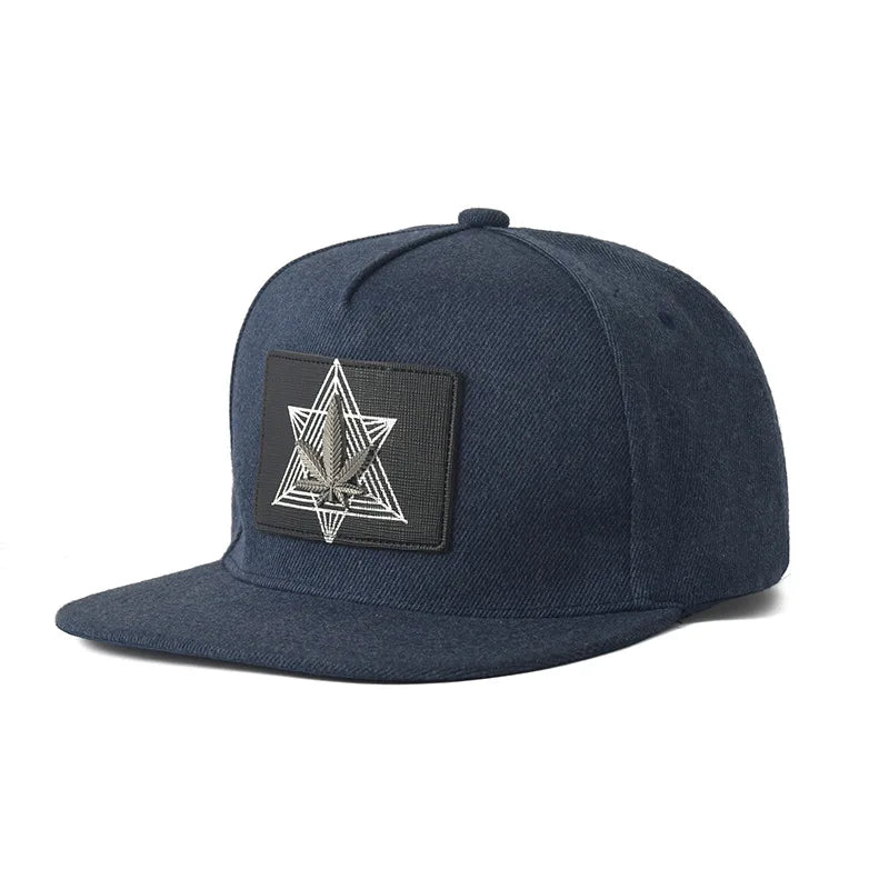 Korean Style Adjustable Flat Brim Hip Hop Baseball Hat