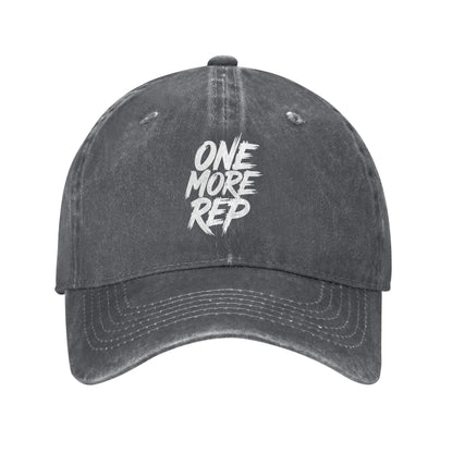 One More Rep Workout Trucker Baseball Cap