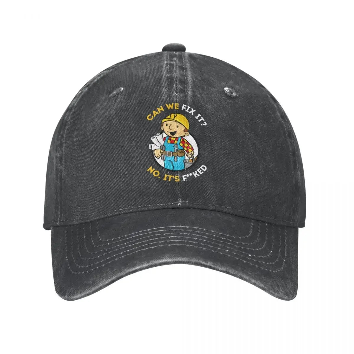 Bob The Builder Distressed Baseball Cap