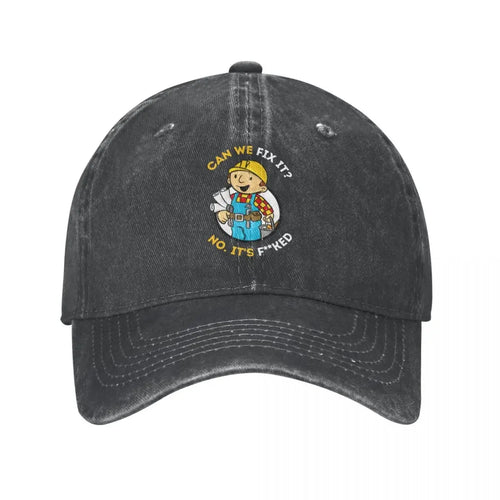 Bob The Builder Distressed Baseball Cap