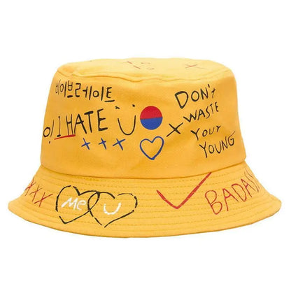 Unisex Summer Cotton Bucket Hat – Casual Travel Cap