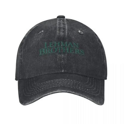 Retro Lehman Brothers Trucker Baseball Cap