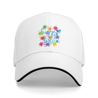 Happy Holi Color Festival Custom Baseball Cap