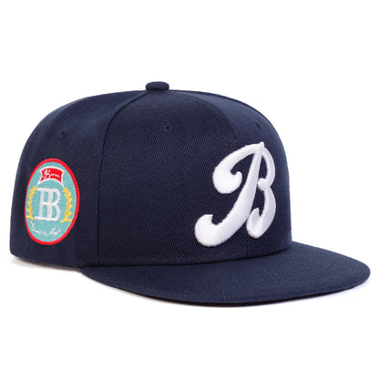 Unisex Fashion B Letter Embroidery Hip-hop Hats