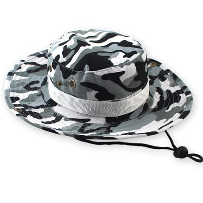 Men Camouflage Tactical Bucket Hat
