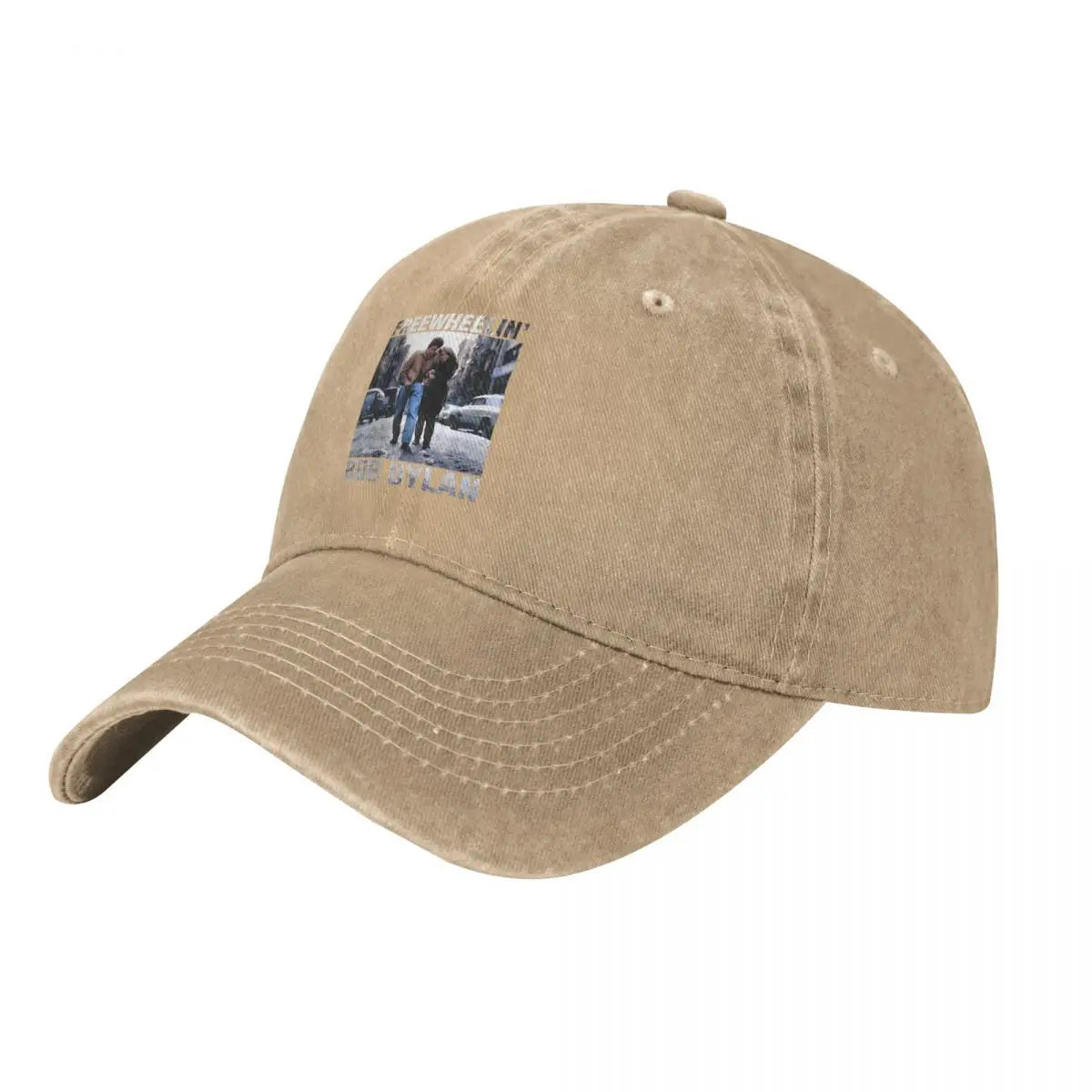 Bob Dylan Freewheelin Denim Vintage Baseball Cap
