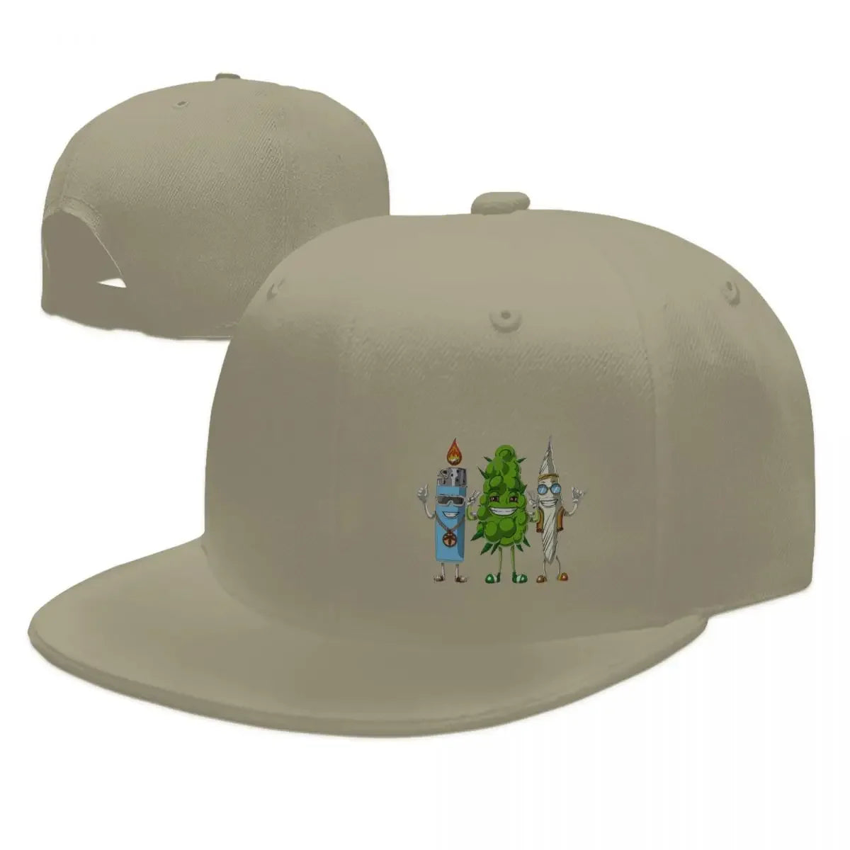 Streetwear Bud Joint Lighter Snapback Cap