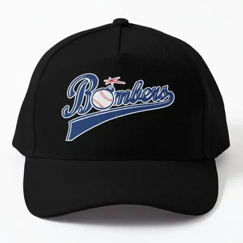 Bombers Solid Color Snapback Baseball Cap