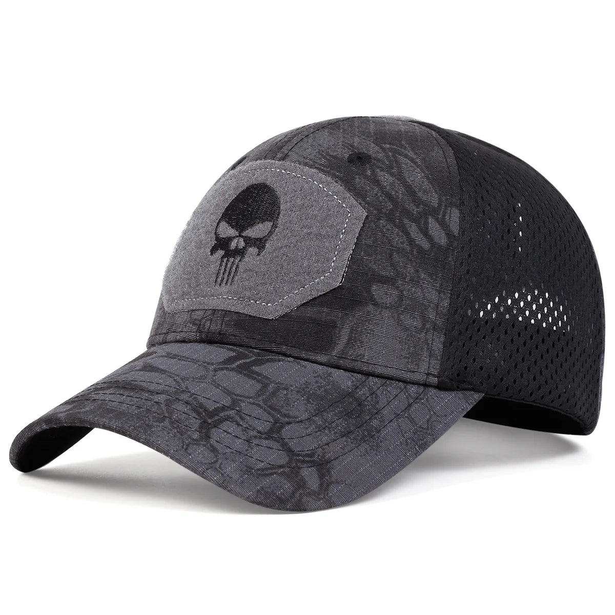 Unisex Skull Embroidered Baseball Caps
