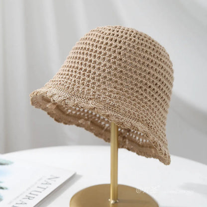 Women’s Short Brim Sunshade Bucket Hat