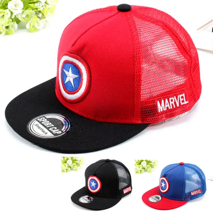 Captain America Kids Camouflage Baseball Cap