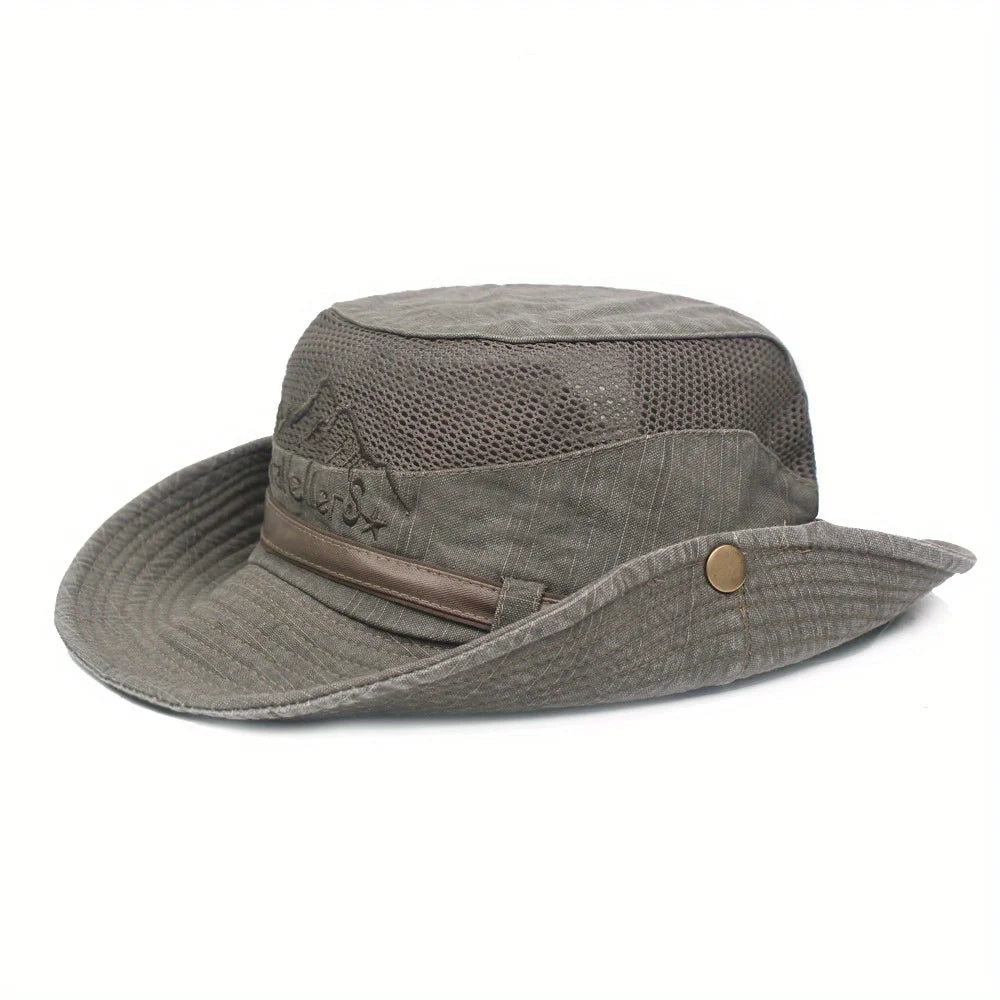 Breathable Mesh Summer Bucket Hat