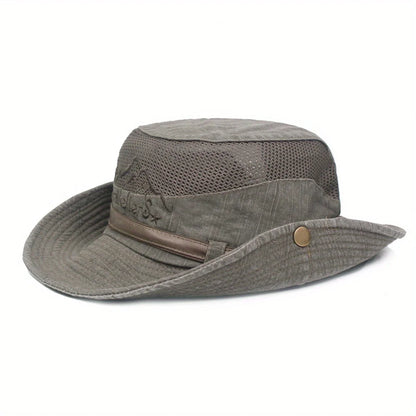 Breathable Mesh Summer Bucket Hat