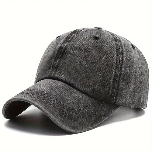 Men Women Unisex Baseball Cap Adjustable Solid Color Casual Hat