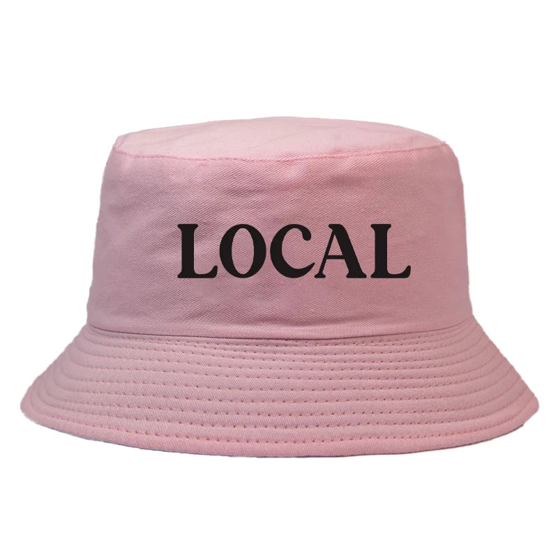 Minimalist Local Urban Retro Cotton Bucket Hat