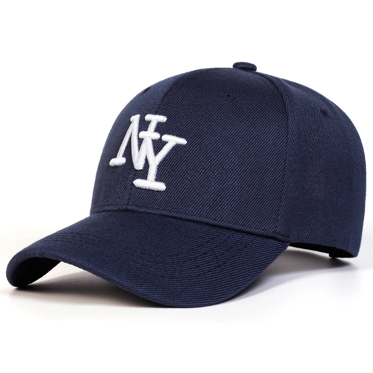 Unisex NY Letter Embroidered Adjustable Baseball Cap