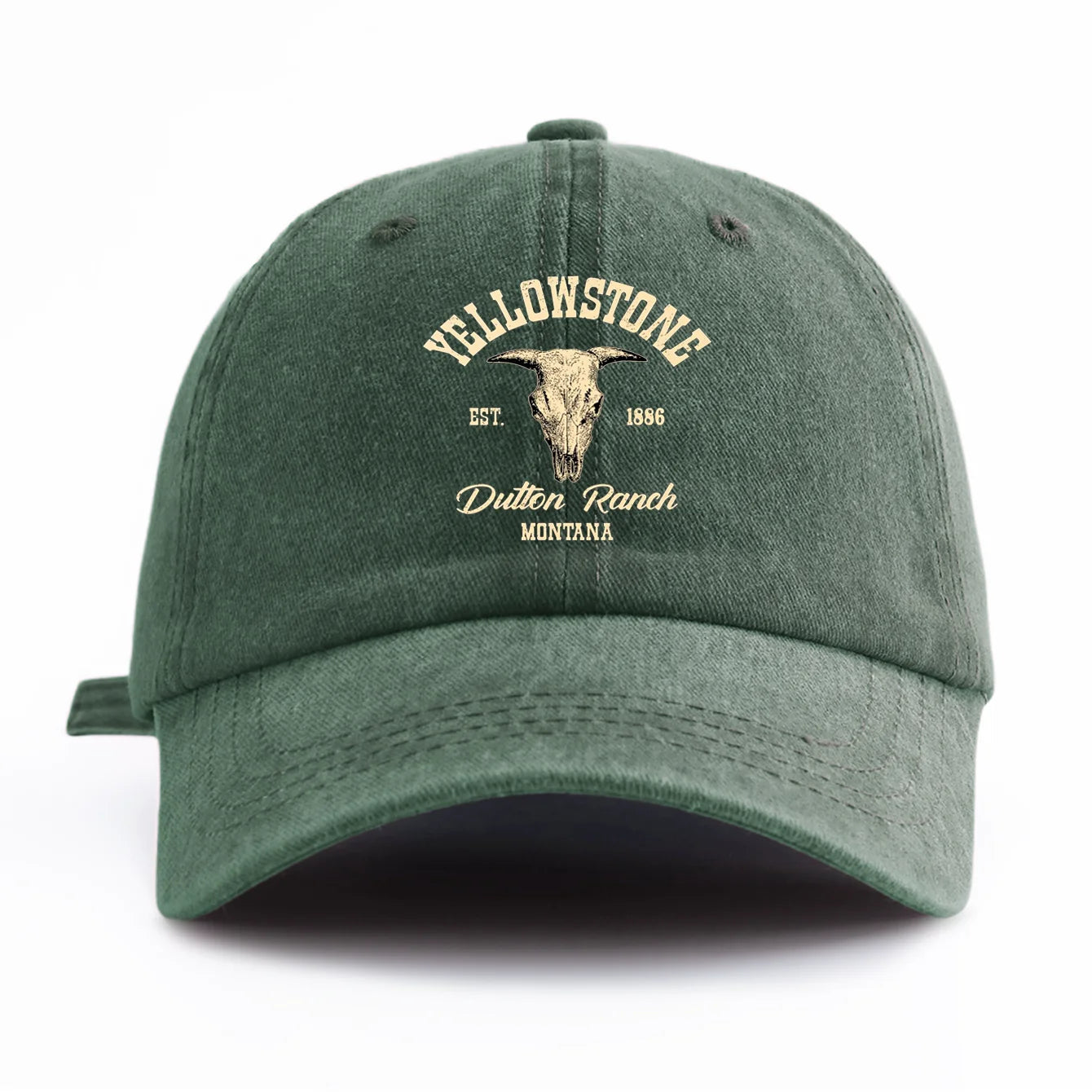 Yellowstone Washed Retro Dad Baseball Cap