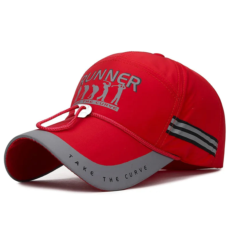 Men’s Long Brim Breathable Sports Baseball Cap