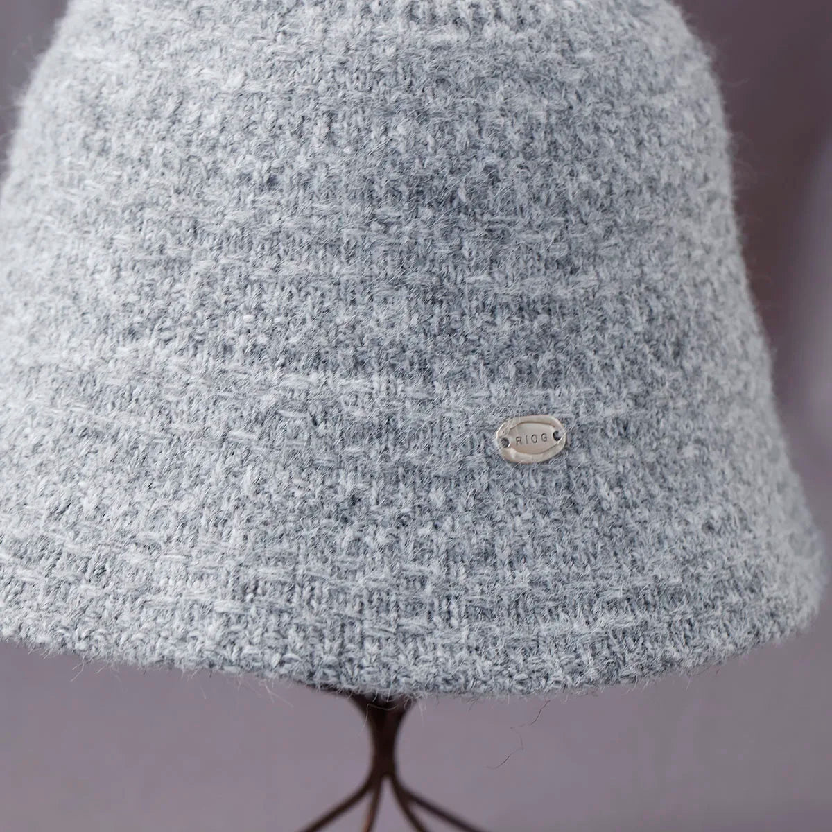 Y2K Wool Knitted Winter Bucket Hat