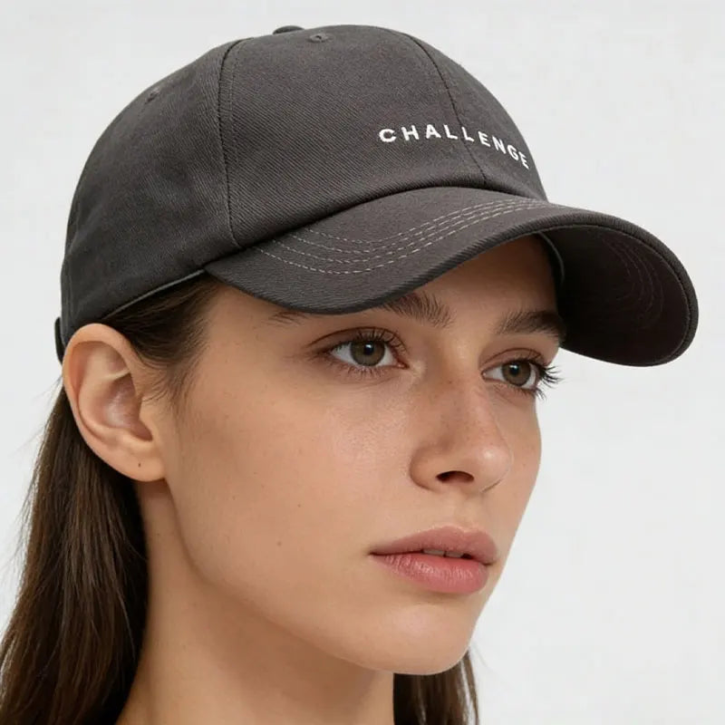 Simple Letter Sun Shading Baseball Cap